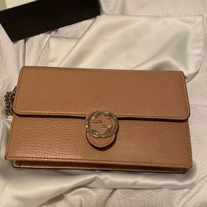 Gucci wallet chain crossbody